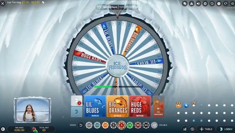 Best ice fishing live casino in United Kigdom